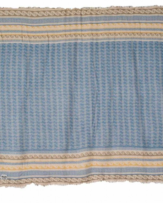 Fabrics WAVES - Blue