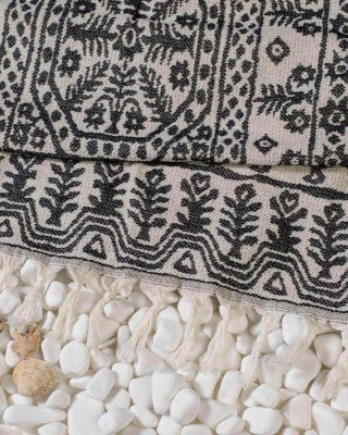Jacquard Velvet 3 SUNS - Black
