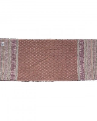 Jacquard Velvet GEOMETRY - Κεραμιδί
