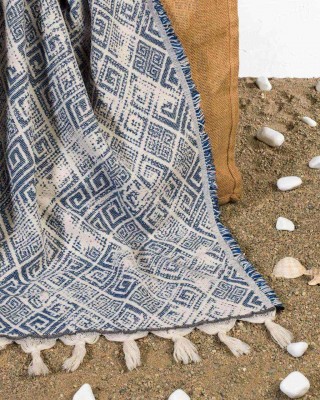 Jacquard Velvet PARTHENON - Blue