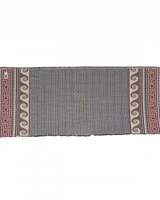 Jacquard Velvet WAVES - Μαύρο